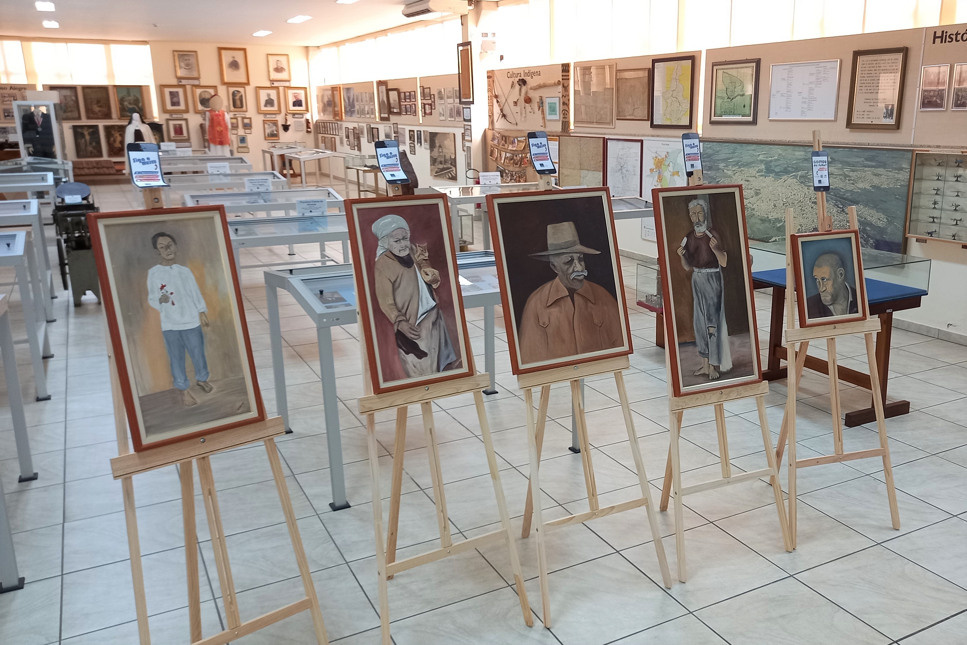 Telas de Leonino doadas ao Museu