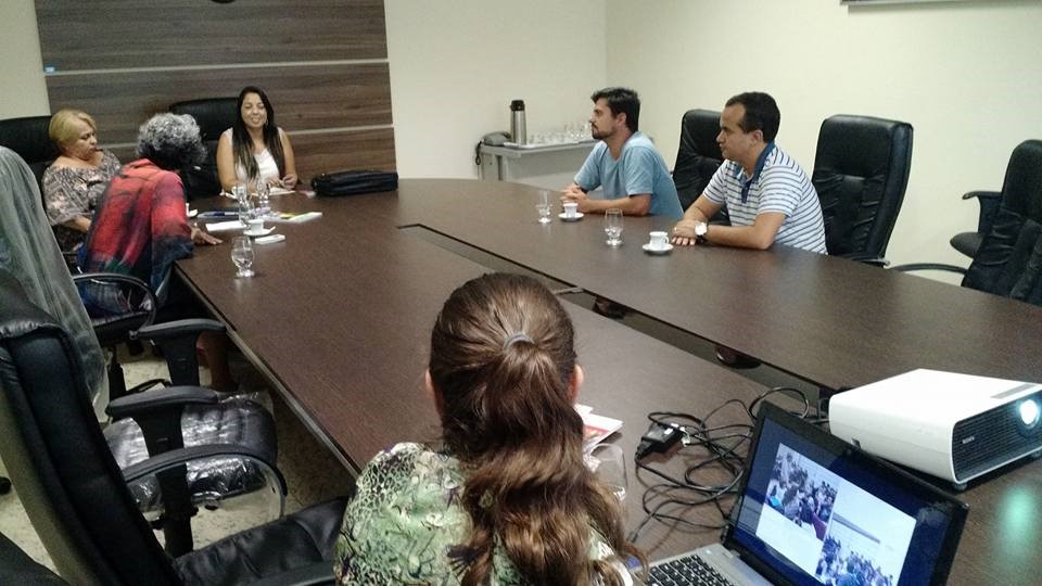 Câmara recebe visita de representantes de Itatiba (SP)
